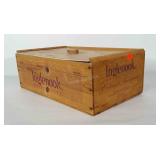 Inglenook Wine shipping crate with slide on lid.