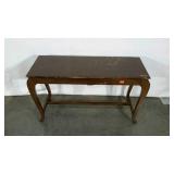 End table, 15 x 38 x 21, wear as shown