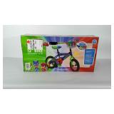 PJ Masks 12" bicycle, new in box. Seller cod PB.