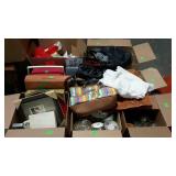 Skid lot: purses, small cooler, lap desk,
