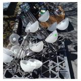 3 Lighting Fixtures lot, seller code N7& LW