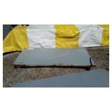 Metal Warehouse Platform Cart, 32x66"