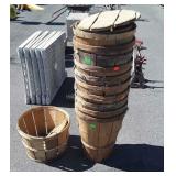 Gardening Vegetables Baskets.  12 total baskets 2