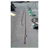 Two Log Chains, hook on one end only per Chain,