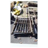 Antique Brass Wrapped Bed, twin size, 36x72" on