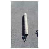 Cistern Water Pump, early galvanized pipe hand