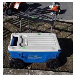 Gardening Buddy Caddy, fractures in places as