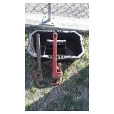 Husky tool Carrier with 2 old pipe wrenches