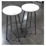 Pair of IKEA Counter Stools, 15x29" seating