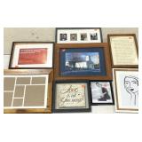 Wall art group, includes, framed prints, picture