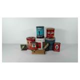Advertising, tobacco tins and cigar cases,