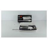 GE electric knife with carving set, includes