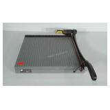 Straight edge paper cutter. Board measures 15x15.