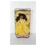 Collectors Choice Bisque Porcelain doll in box.