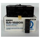 Pioneer SA-1520S Stereo amplifier with remote and