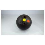 44 pound cannon ball, approximately 7" diameter