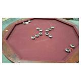 Game table project, bumper pool, card table top,