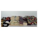 Mixed lot: bed spreads (full and twin sized) in