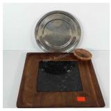 Mixed group, includes Charcuterie cheese board by