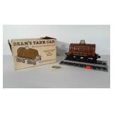 Jim Beam Tank Car train decanter in original box.