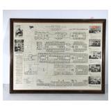 White Star Line "Titanic" Plan of First Class