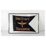 US Army Air Corps 2nd Staff Squadeon flag,