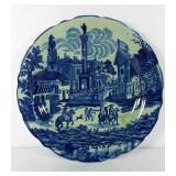 Victoria ware ironstone plate, 12"