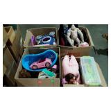 Skid lot: Toys, dolls, Barbie car, cars, Nerf,