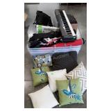 Skid lot: storage totes (some do not have lids),