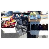 Skid Lot: pressure cooker, holiday  decor, tools,
