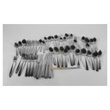 Oneida Stainless flatware, other makers mixed in