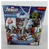 Marvel Avengers six puzzle pack, unopened packs
