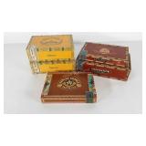 Cigars, five full and sealed boxes, Garcia y Vega
