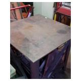 Steel welding table with 3.5" vise