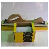 Mirka file board sheets and disc sandpaper with