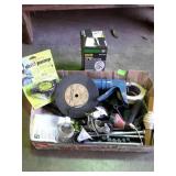 Box flat misc hardware, grinding disc, small