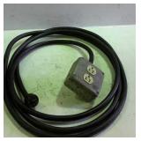 14ft long heavy duty extension cord with 2 outlet
