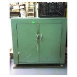 Metal shop cabinet industrial metal type double