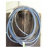 Blue rubber air hose about 50ft OK guys
