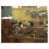 Metal machines lathe, Claus in brand Flame