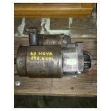1963 Nova starter for 6 cylinder engine