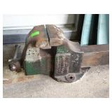 The Columbian bench vise with four and a half