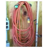Orange electric drop cord about 50ft