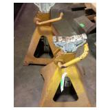 Set of six ton jack stands