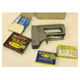 Staple gun and some staples