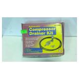 Automatic compressor drainer kit in box
