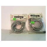 Two new 60" stainless dishwasher supply lines