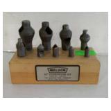 Weldon 82 degree counter sink bits set of 9