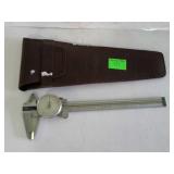 Fowler German dial caliper with pouch case