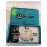 Yuasa dial indicator 0.25-0.001